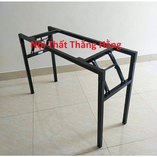 Chân bàn sắt gấp gọn / chân bàn gấp