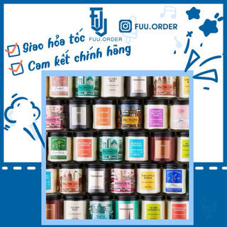 Nến thơm 1 bấc Bath & Body Works Single Wick Candle - Phiên bản Giáng Sinh