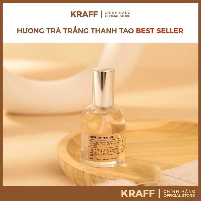 NƯỚC HOA BODY&TÓC WHITE TEA - TRÀ TRẮNG