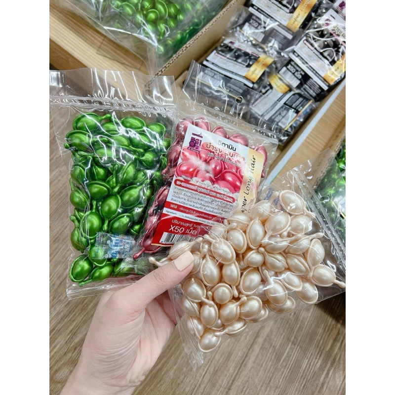 Viên dưỡng ủ tóc Thái lan 50viên