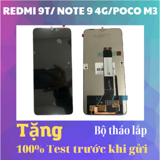 Nguyên bộ màn hình tương thích xiaomi redmi 9t/ note 9 4g/ poco m3/ poco m2 tặng kèm bộ tháo lăp+ keo