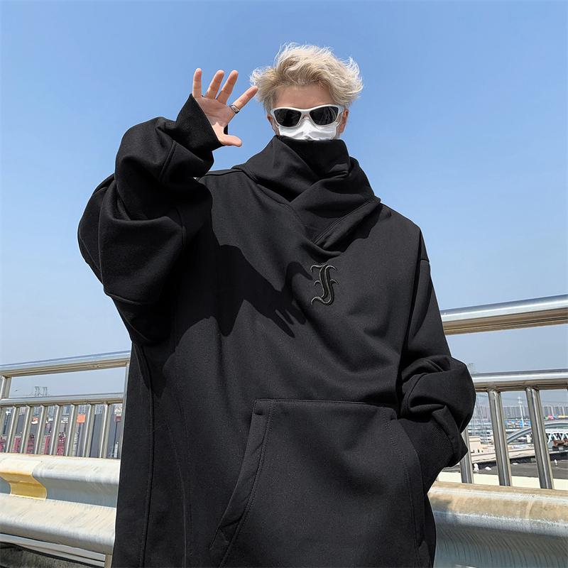 Áo Hoodie Ninja mũ rộng che mặt kèm khăn chất liệu nỉ bông hàng siêu cấp loại 1 form rộng unisex dày dặn hot boy 2023