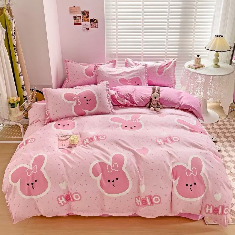 bộ chăn ga gối cotton poly set vỏ gối