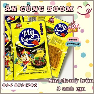 Snack mỳ trộn ba anh em food - snack mỳ trộn - ăn cùng boom