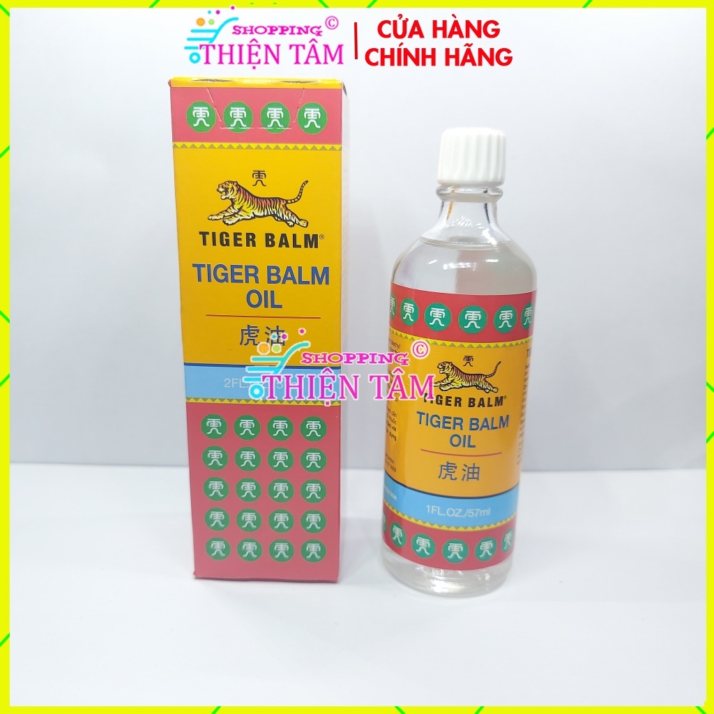 Dầu gió Tiger balm Liniment Singapore 57ml -  Chính Hãng Phân phối