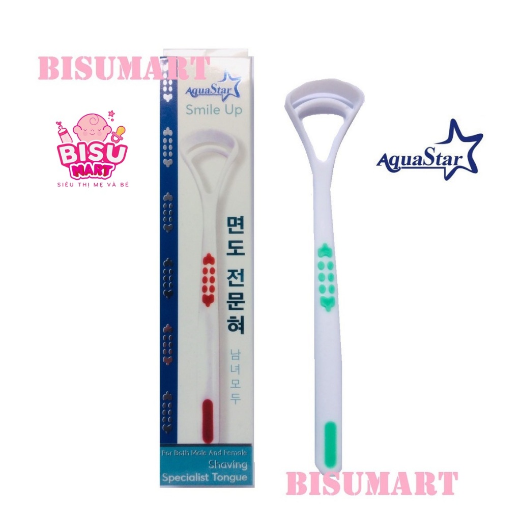 Cây Cạo lưỡi  AquaStar công nghệ và tiêu chuẩn của Hàn Quốc