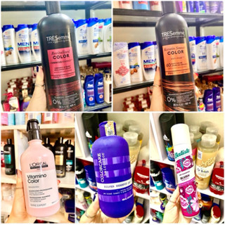 TÓC NHUỘM - TẨY DẦU GỘI / XẢ GIỮ MÀU TÓC NHUỘM, TÓC TẨY TRESEMME LOREAL L'OREAL SHAMPOO / CONDITIONER HÀNG NGOẠI