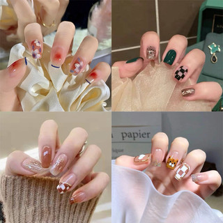 🐞Bộ 24 móng tay giả xinh xắn, móng nhựa