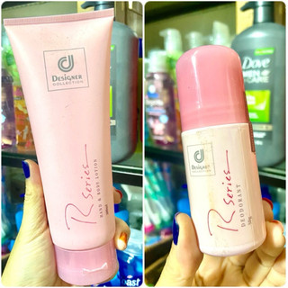 {Chính Hãng] Dưỡng Thể & Dưỡng Tay Lăn nách, lăn khử mùi Hương Nước Hoa Hồng Designer R Series 200ml