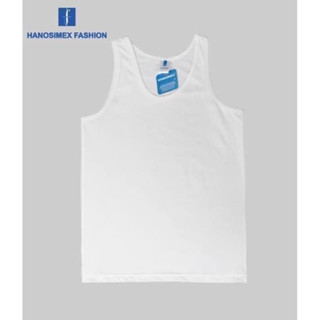 Áo Ba Lỗ May Ô Truyền Thống Hanosimex Màu Trắng và Các Màu ( 100% cotton)