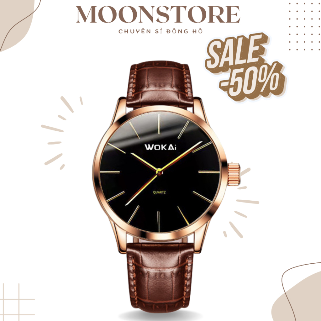 Đồng hồ thời trang nam WOKAI phân khúc cao cấp