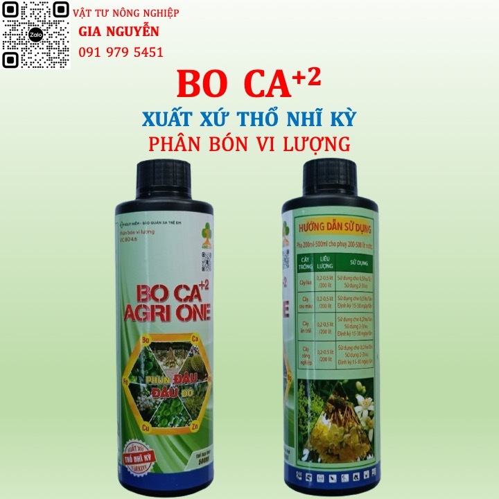 BO CA+2 Phân Bón Vi Lượng 500ML