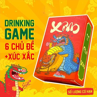  Bộ bài Xôm Tết 2024 drinking game Long Fat  bài chơi nhóm uống dịp Tết tiệc tùng vui vẻ 