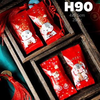 Túi kẹo nougat Trâu đỏ H90