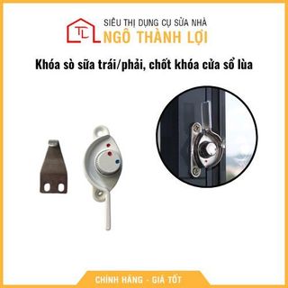 Khóa sò sữa trái/phải, chốt khóa cửa sổ lùa