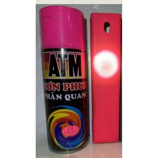sơn phun màu Hồng Dạ quang