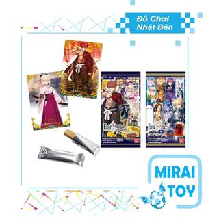 <Có sẵn> Thẻ bài sưu tập bánh xốp Wafer Fate/Grand Order FGO  chính hãng - Gói mới chưa bóc