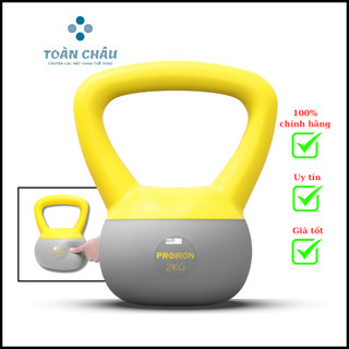 Tạ bình cao su mềm chuông ấm tạ ấm 8kg 10kg proiron chính hãng cao cấp shop toàn châu
