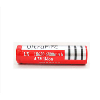 1 viên pin sạc ultra fire 18650 6800mah 4.2v li-ion