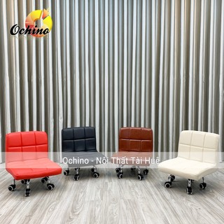 Ghế Bệt Ngồi Làm Nail, Ghế Trẻ Em Bánh Xe Mẫu Inox K Tay Vịn ( Ảnh & Video Thật )