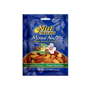 [Date T6/2026] - Hạt Hỗn Hợp Cao Cấp Rang Muối Nut Walker 30gr/gói