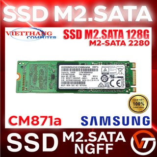 Ổ cứng ssd samsung m2.sata - ssd samsung m2-sata cm871a 128gb còn rất đẹp