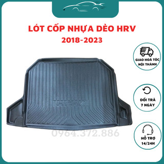 Lót cốp xe Honda HRV 2018-2021,2022,2023 nhựa dẻo TPO không mùi cao cấp