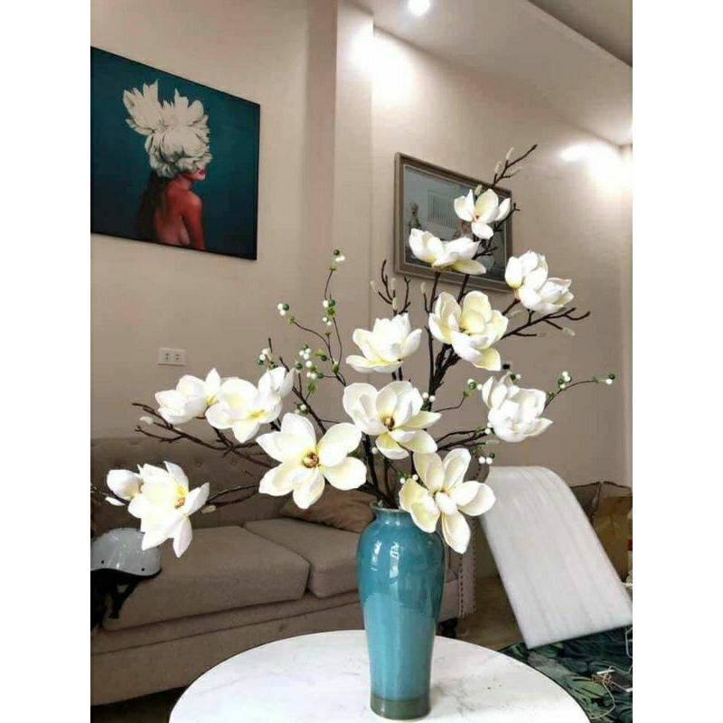 Bình cắm hoa tuyết mai ( dáng đùi dế)