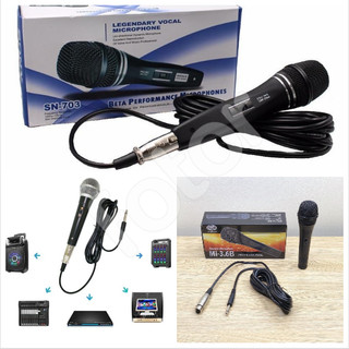 [FREESHIP] MICRO, MIC KARAOKE CÓ DÂY MQ-104, SN-703, MI-3.6B CAO CẤP
