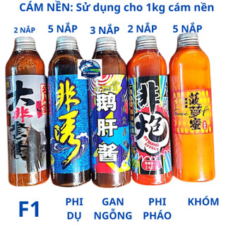 Bộ hương liệu câu rô phi MRT kèm công thức