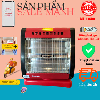 Đèn sưởi NOVA-Thiết bị sưởi- máy sưởi Đèn sưởi cho Bé-Tiết kiệm Điện năng an toan cho Da và mắt