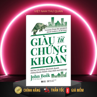 Sách - Giàu Từ Chứng Khoán [AlphaBooks]