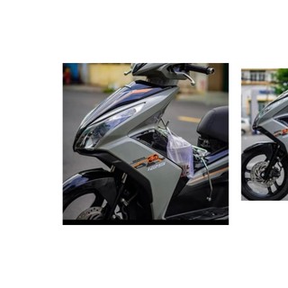 Tem airblade 2015 bản xám xi măng nhạt cao cấp, tem thiết kế 3 lớp siêu sắc nét
