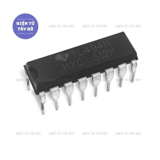TL494 ic 16 chân cắm - DIP16 nhập khẩu 100% chính hãng