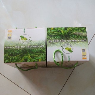 Hộp 30 gói* chính hãng cà phê xanh thiên nhiên việt