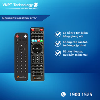 Điều khiển đầu thu Smartbox Android MyTV VNPT Technology có tìm kiếm giọng nói hàng chính hãng