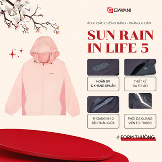 Áo khoác nữ chống uv, chống nắng và kháng khuẩn_Gavani Sun, Rain In Life 5