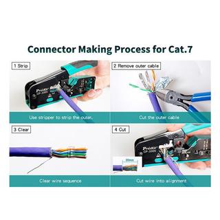 Kềm bấm mạng Pro'skit CP-335N (CAT5/6/6A/7)