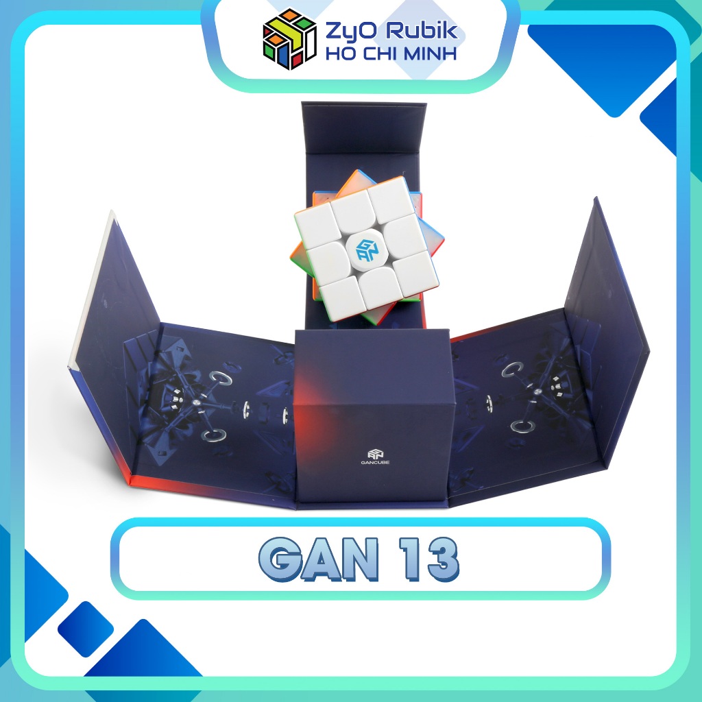 [3x3] Rubik Gan 13 Maglev Frosted/UV/Fx cao cấp - Đồ chơi trí tuệ - My Hobby VN