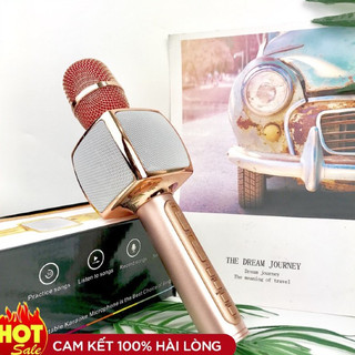 Micro karaoke bluetooth sd 16 không dây có loa âm thanh cực hay
