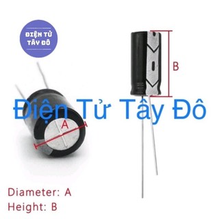 Set 5 tụ nhôm điện phân 470uf 16v 6*11 chuyên dụng