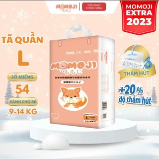 [Tặng Xe Chòi Chân] Combo 6 Bịch Tã/Bỉm Momoji extra siêu thấm hút cho bé