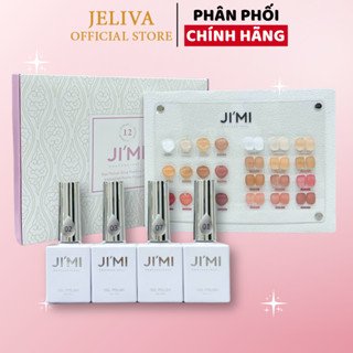 Set sơn gel thạch JIMI 12 màu Jeliva