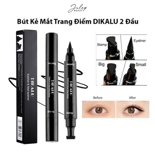 Julepbeauty - bút kẻ mắt eyeliner màu đen 2 đầu, lâu trôi, bút kẻ mắt mèo, nhiều kiểu dáng