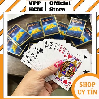 Bài tây giấy double k bài 52 lá, bộ bài tây giấy đẹp cao cấp, bài tiến lên 52 lá