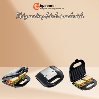 Máy Nướng Bánh Hotdof, Kẹp Bánh Mì Sandwich, Làm Tổ Ong KJ-108 GIGAHOMEVN9665
