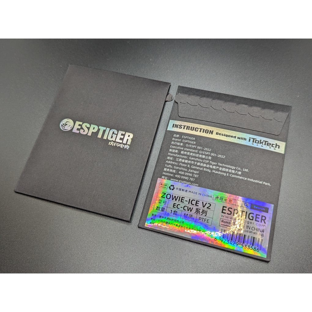 Tấm dán Mouse feet Tiger Ice Gaming cho chuột  Zowie EC1-CW / EC2-CW / EC3-CW