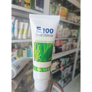 sữa rửa mặt e100