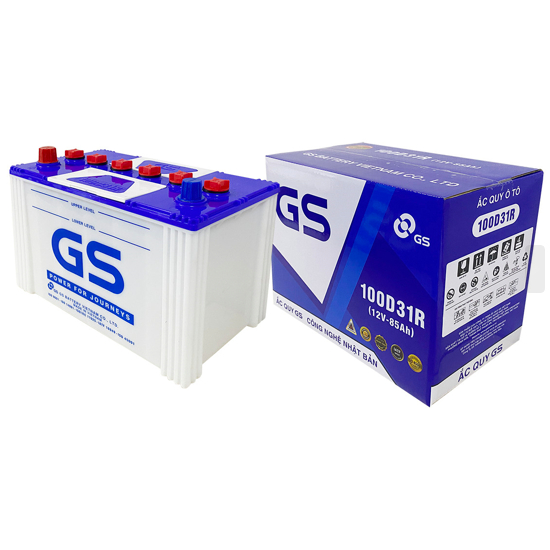 Bình ắc quy 12v GS 100D31R (12V-85AH)