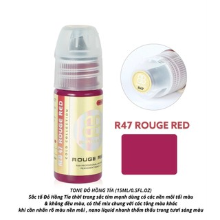 Mực phun xăm red47 rouge red